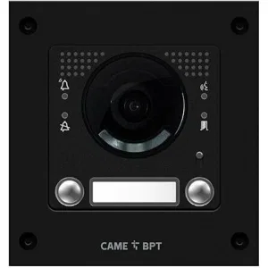 Вызывная вандалозащитная IP-видеопанель MTM VR с 2 кнопками. 1 модуль, цвет темно-серый CAME MKITVIP-12V (КАМЕ) Вызывная вандалозащитная IP-видеопанель MTM VR с 2 кнопками. 1 модуль, цвет темно-серый CAME MKITVIP-12V (КАМЕ)